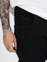Męskie Spodnie Jeansowe Marcus Sebb 2214 Dry Black 14-200301